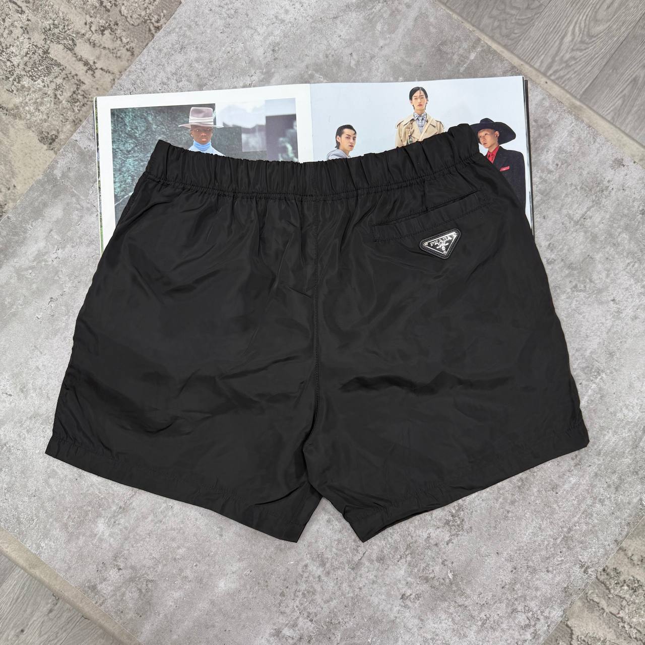 PDA RE-NYLON SHORTS - BLACK