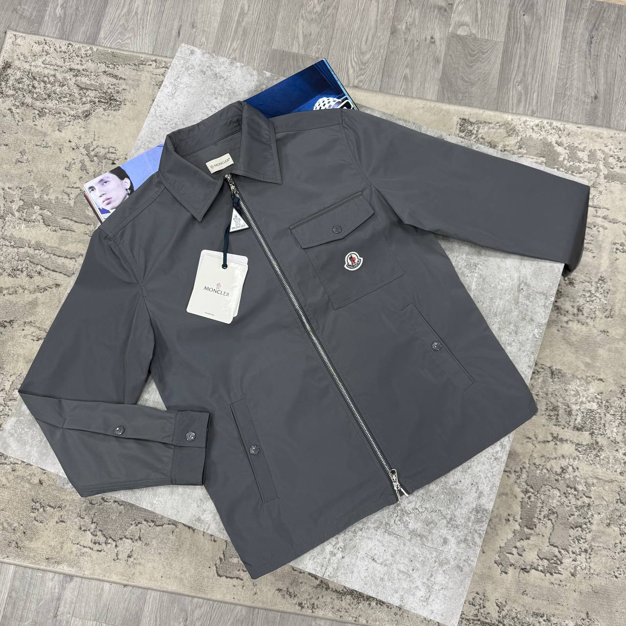 MNCLR OVERSHIRT - GREY