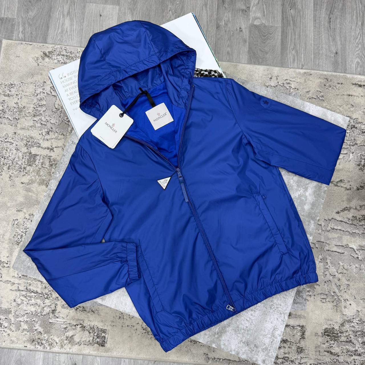 MNCLR WIND JACKET - BLUE