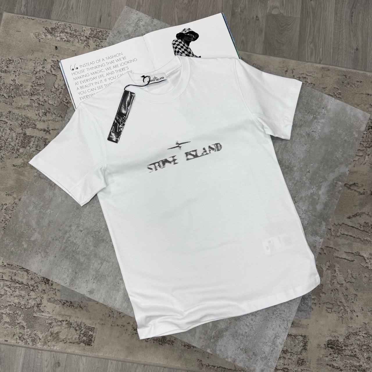 SI BLURR TSHIRT - WHITE