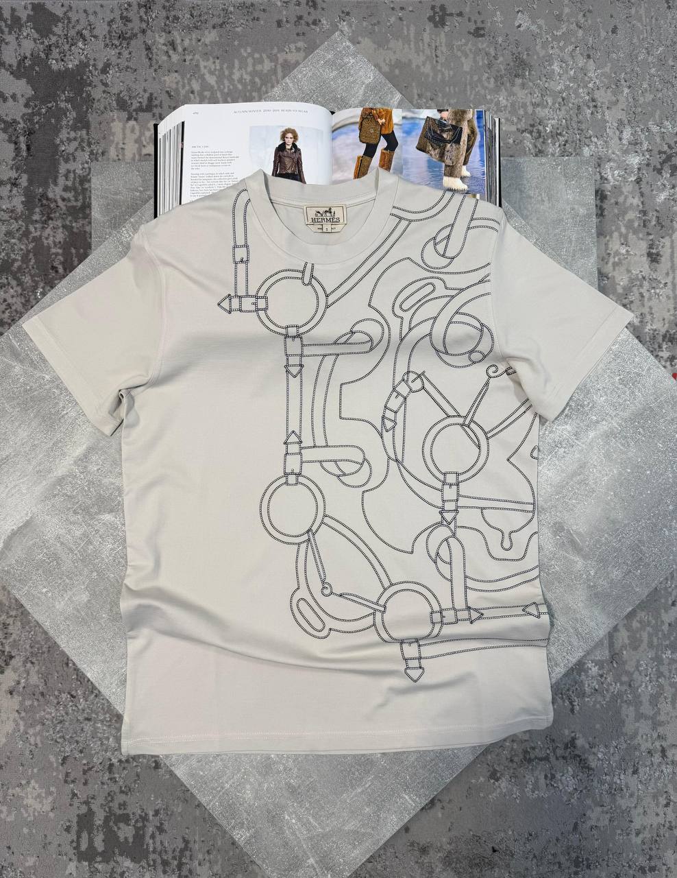 H TSHIRT - CREAM