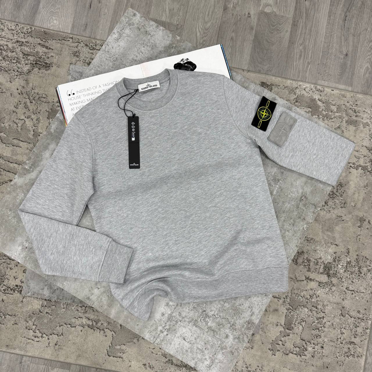 SI CREWNECK JUMPER - GREY