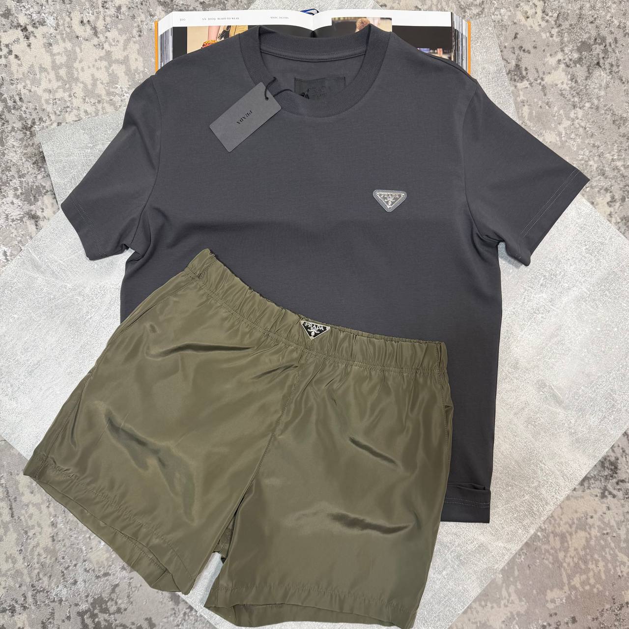 PDA SWIM SHORTS - GREEN
