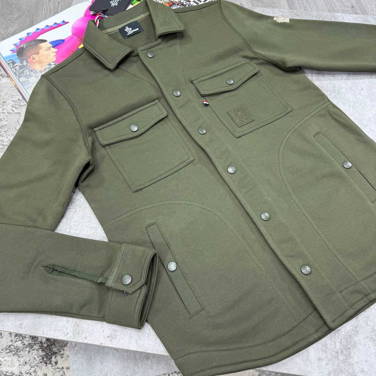 MNCLR GRENOBLE OVERSHIRT - OLIVE
