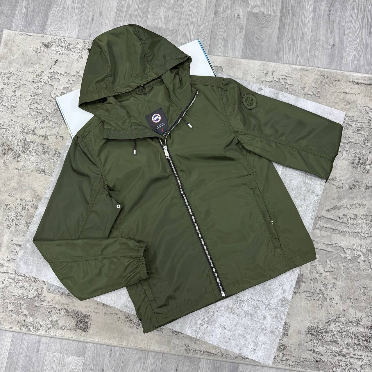 CG DRIFT HOODED JACKET - KHAKI