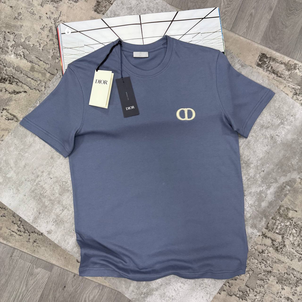 CD TSHIRT - PALE BLUE