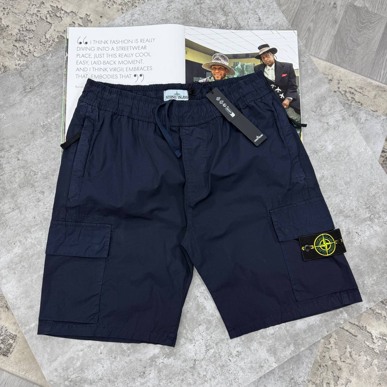 SI CARGO SHORTS - LIGHT GREY