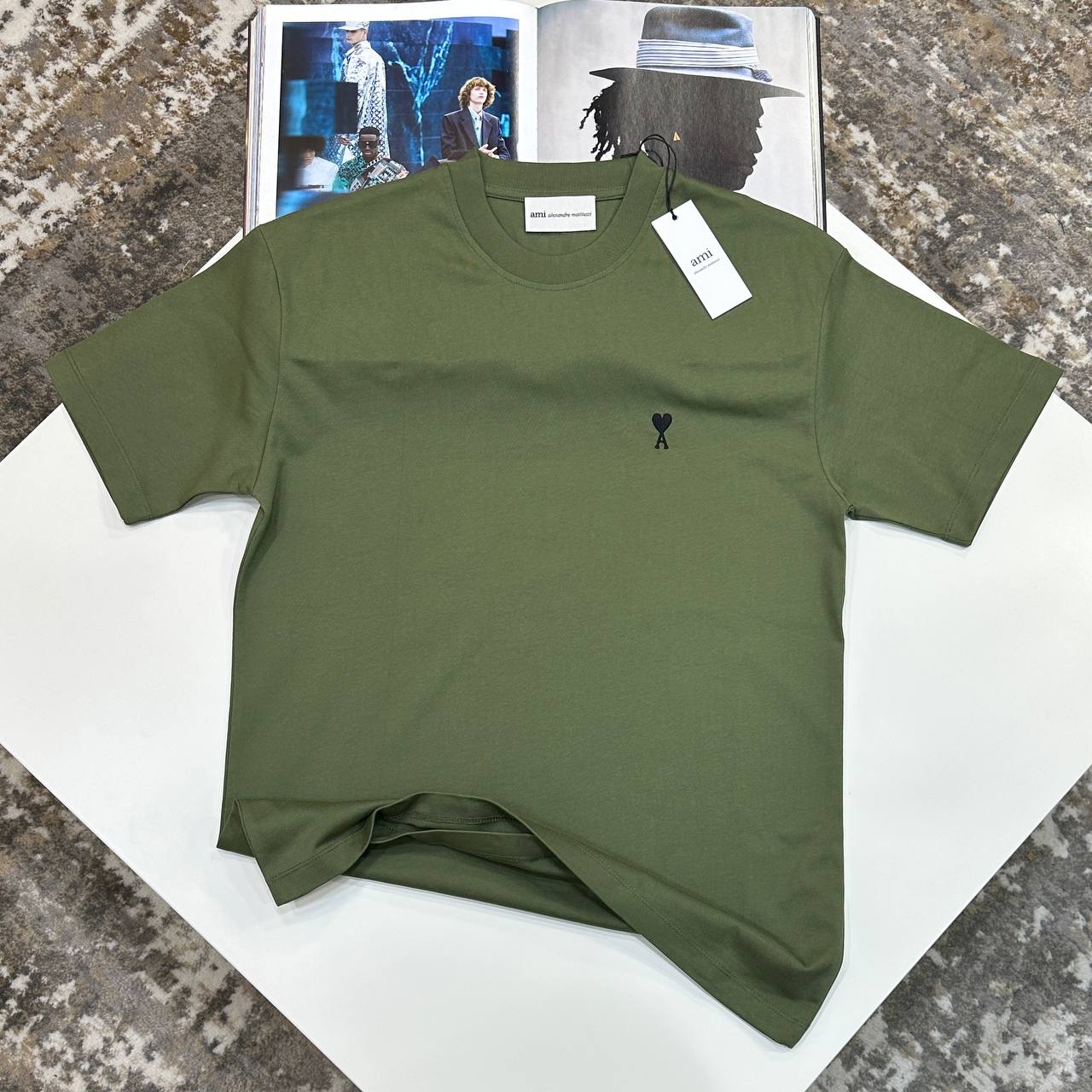 AMI TSHIRT - GREEN
