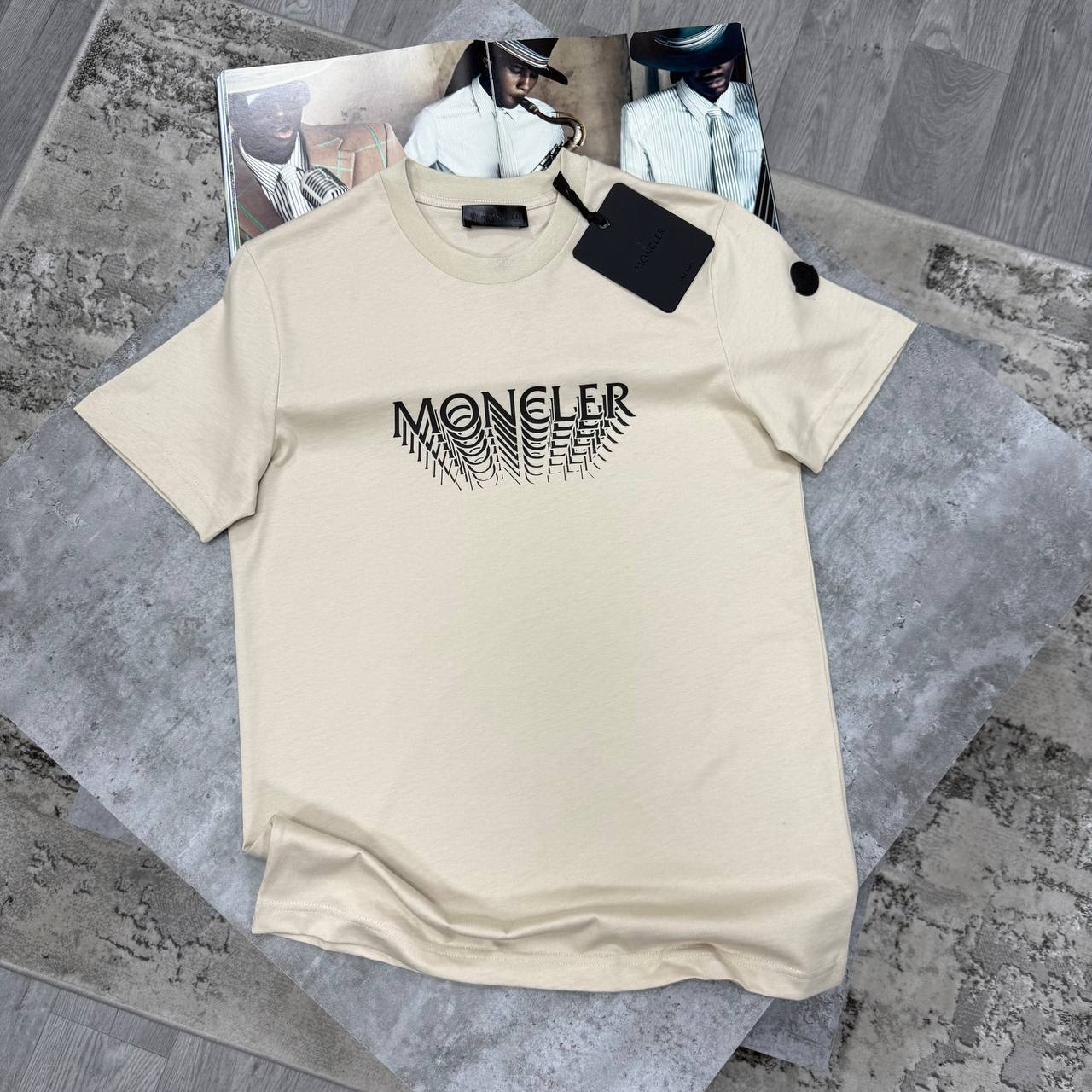 MNCLR ILLUSION TSHIRT - BEIGE