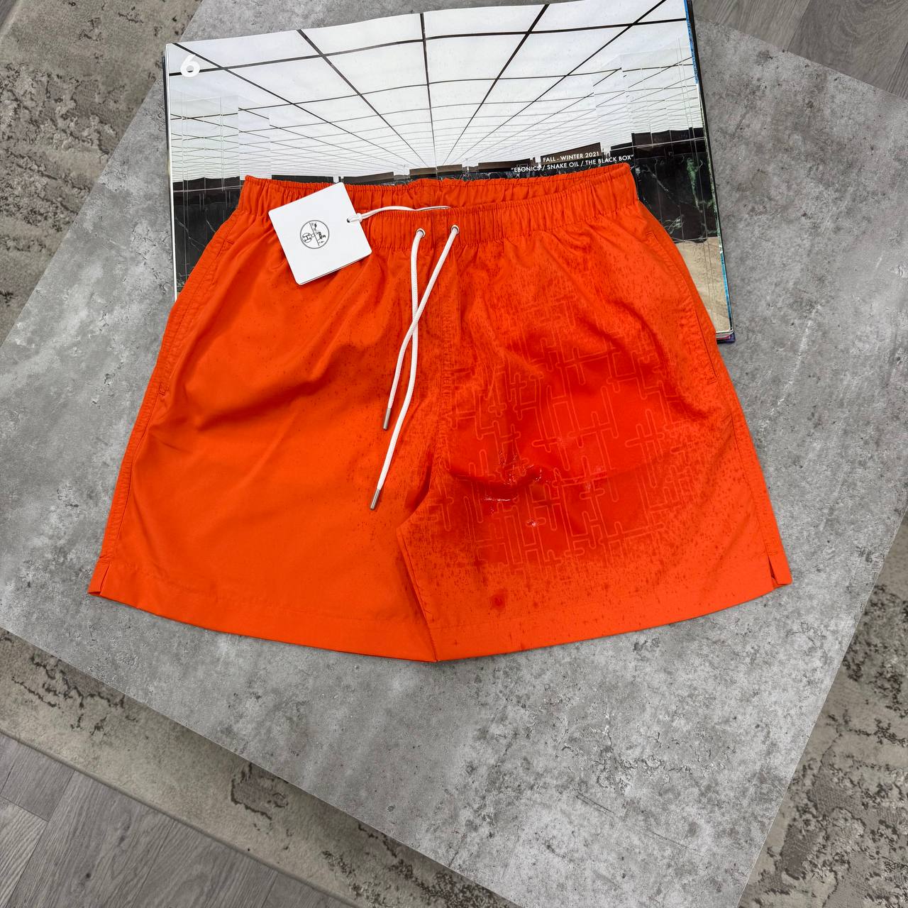 H SWIM SHORTS - ORANGE