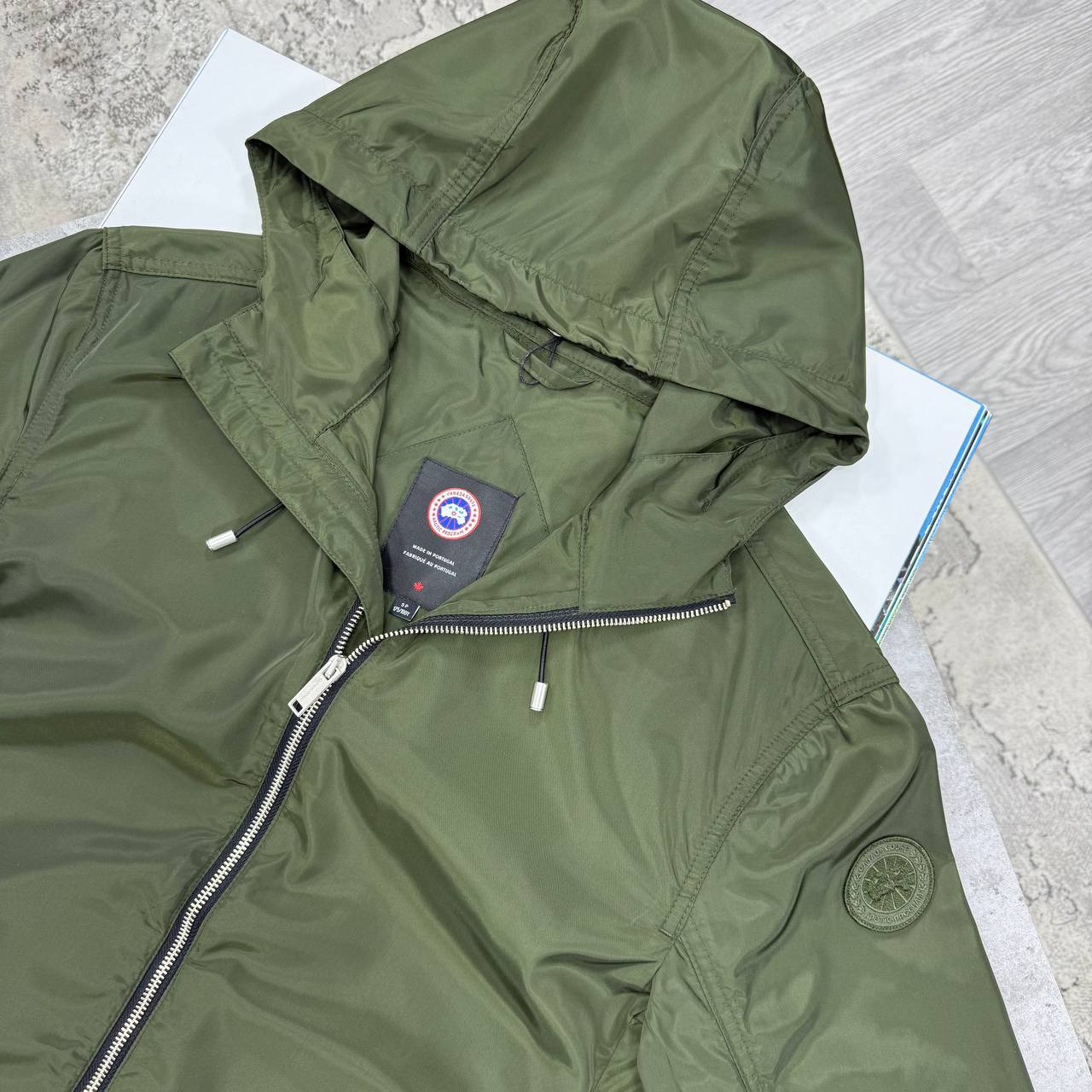 CG DRIFT HOODED JACKET - KHAKI