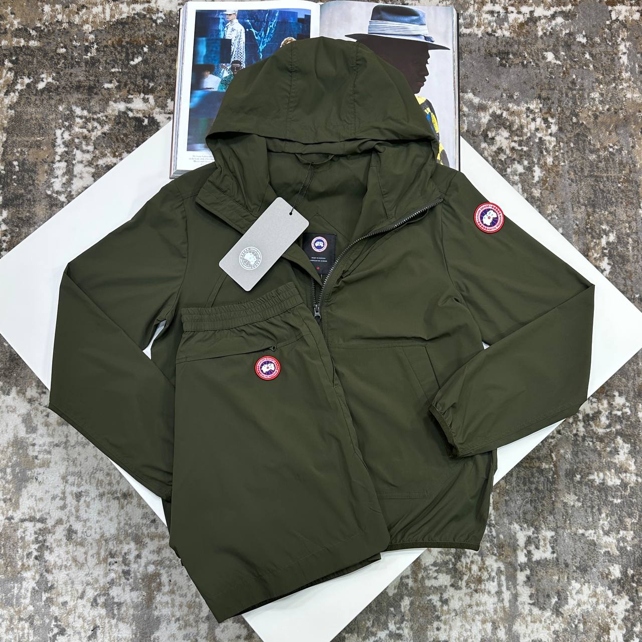 CG KILLARNEY WIND JACKET - KHAKI
