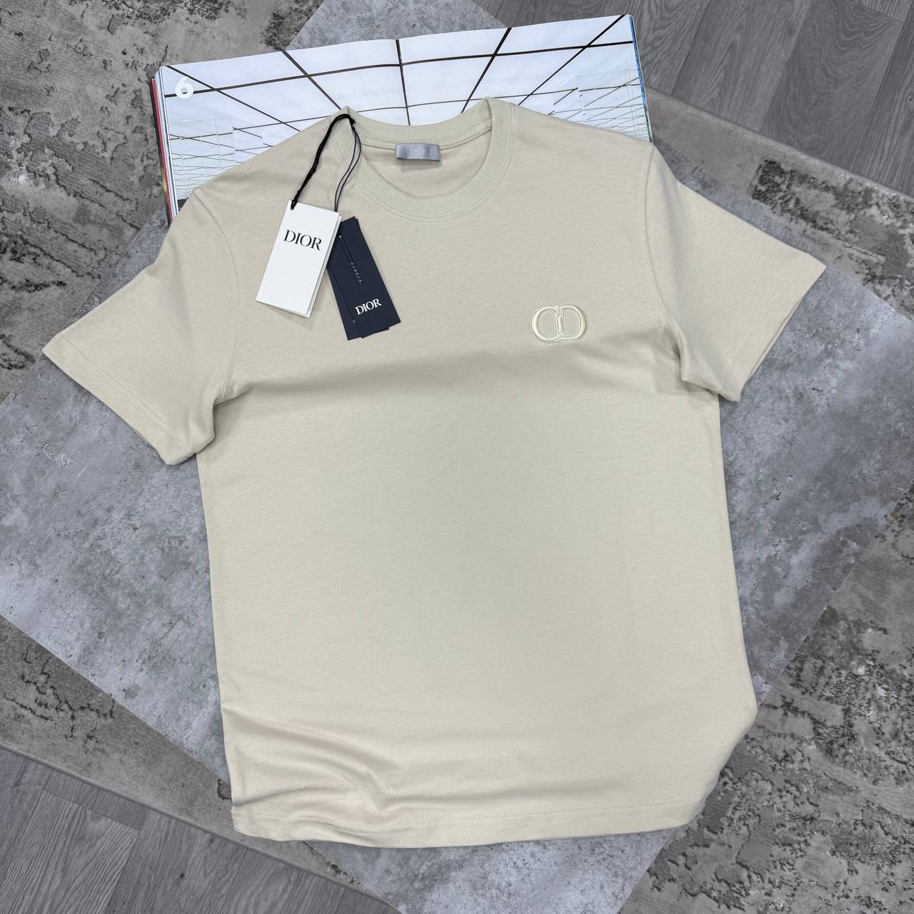 CD TSHIRT - BEIGE