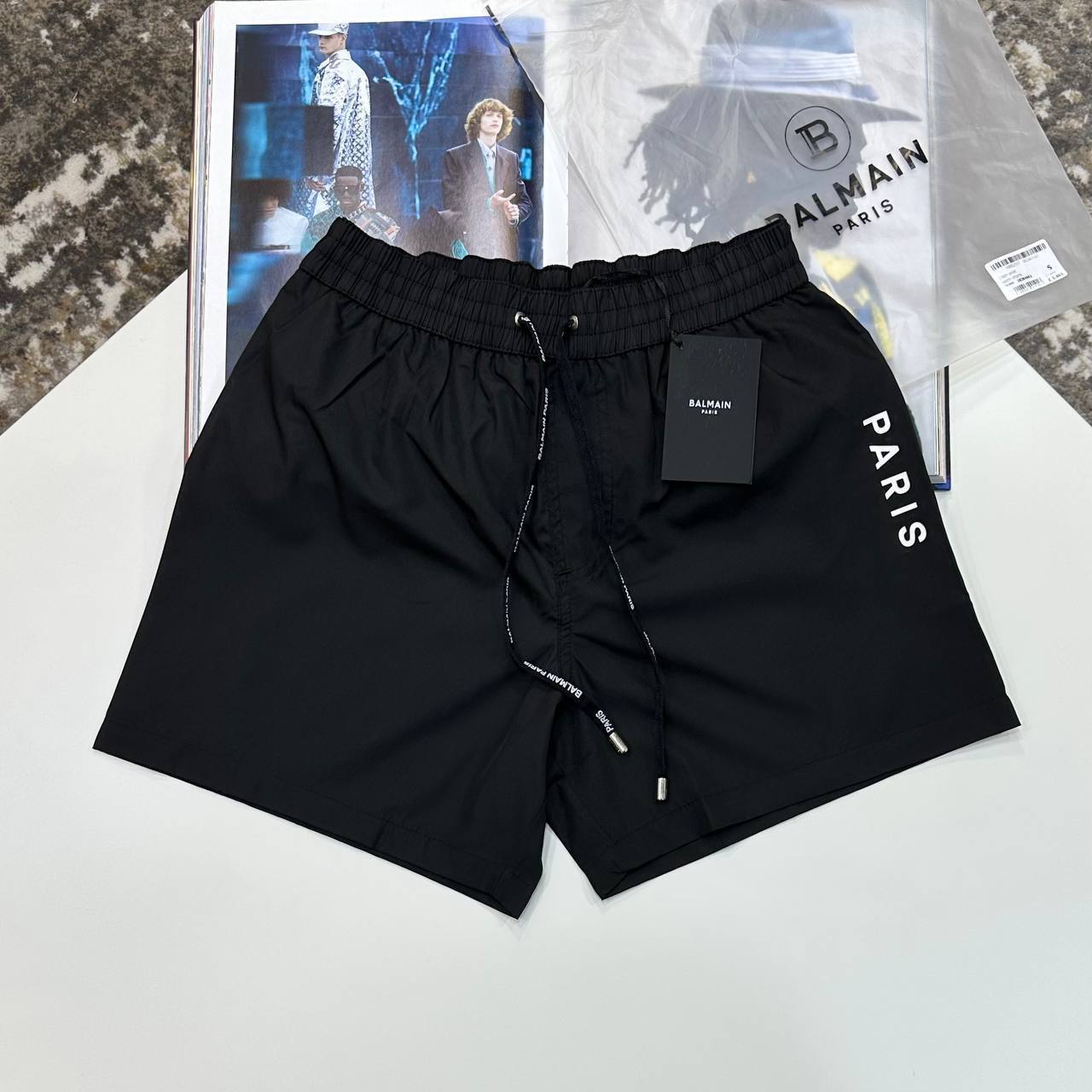 BLM SWIM SHORTS - BLACK