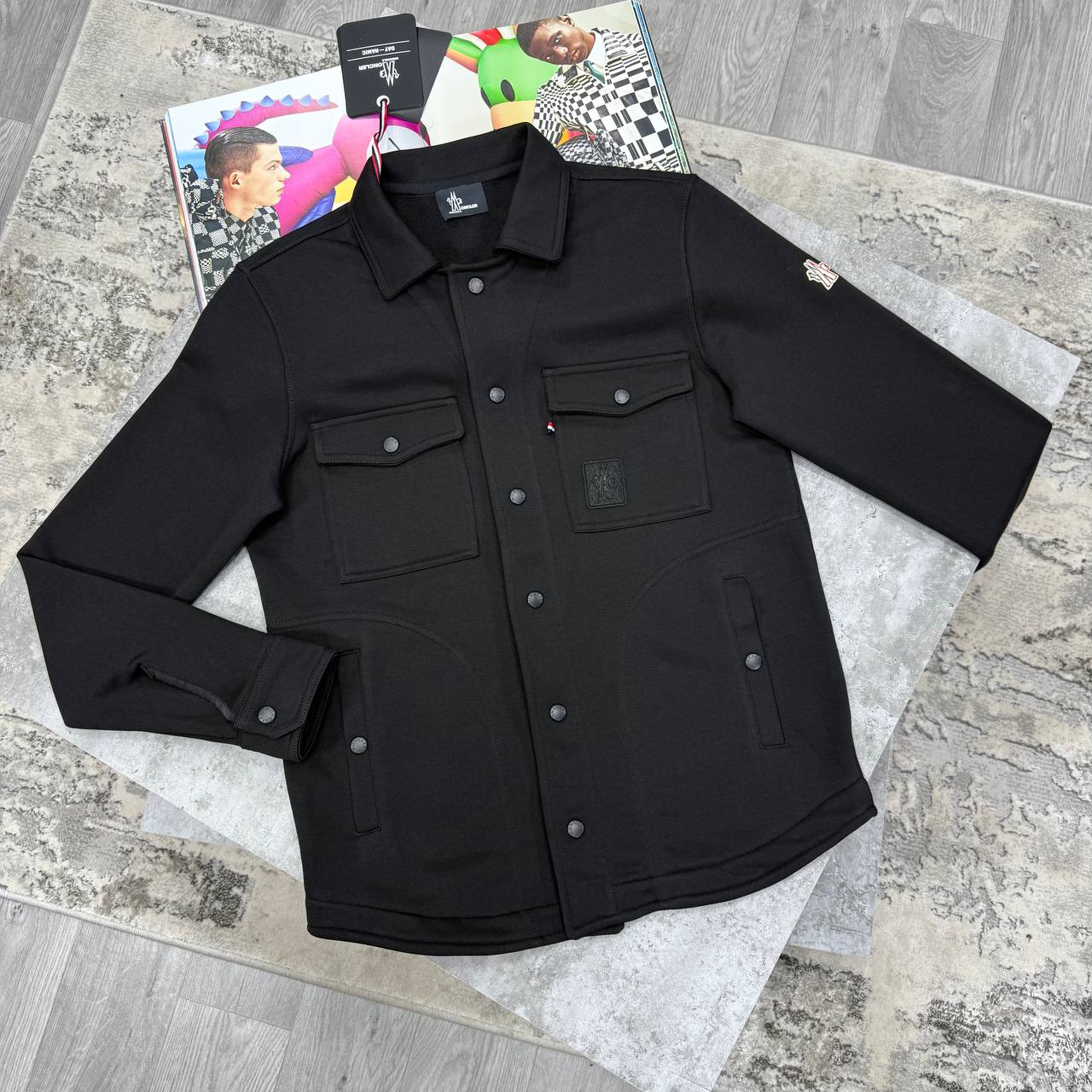 MNCLR GRENOBLE OVERSHIRT - BLACK