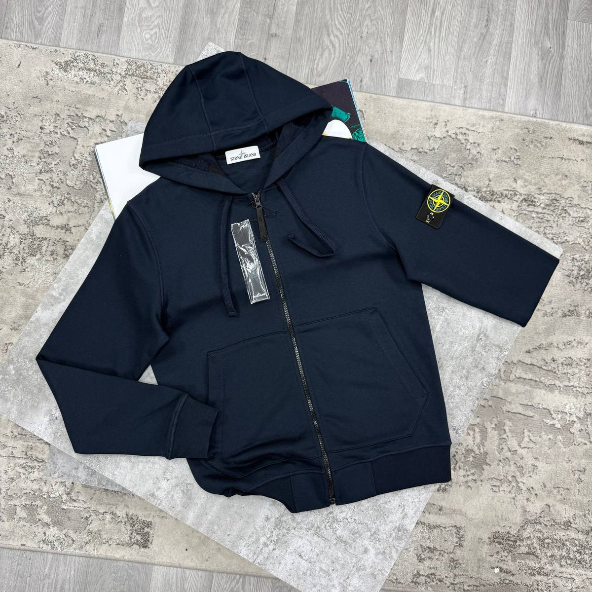 SI HOODED JACKET - NAVY