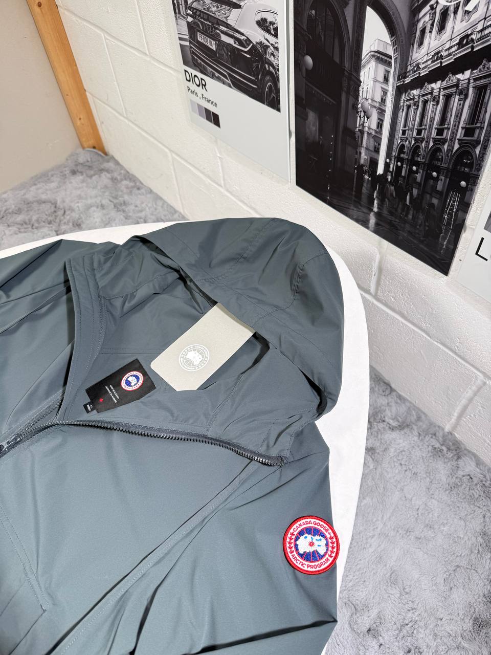 CG KILLARNEY WIND JACKET - CHARCOAL