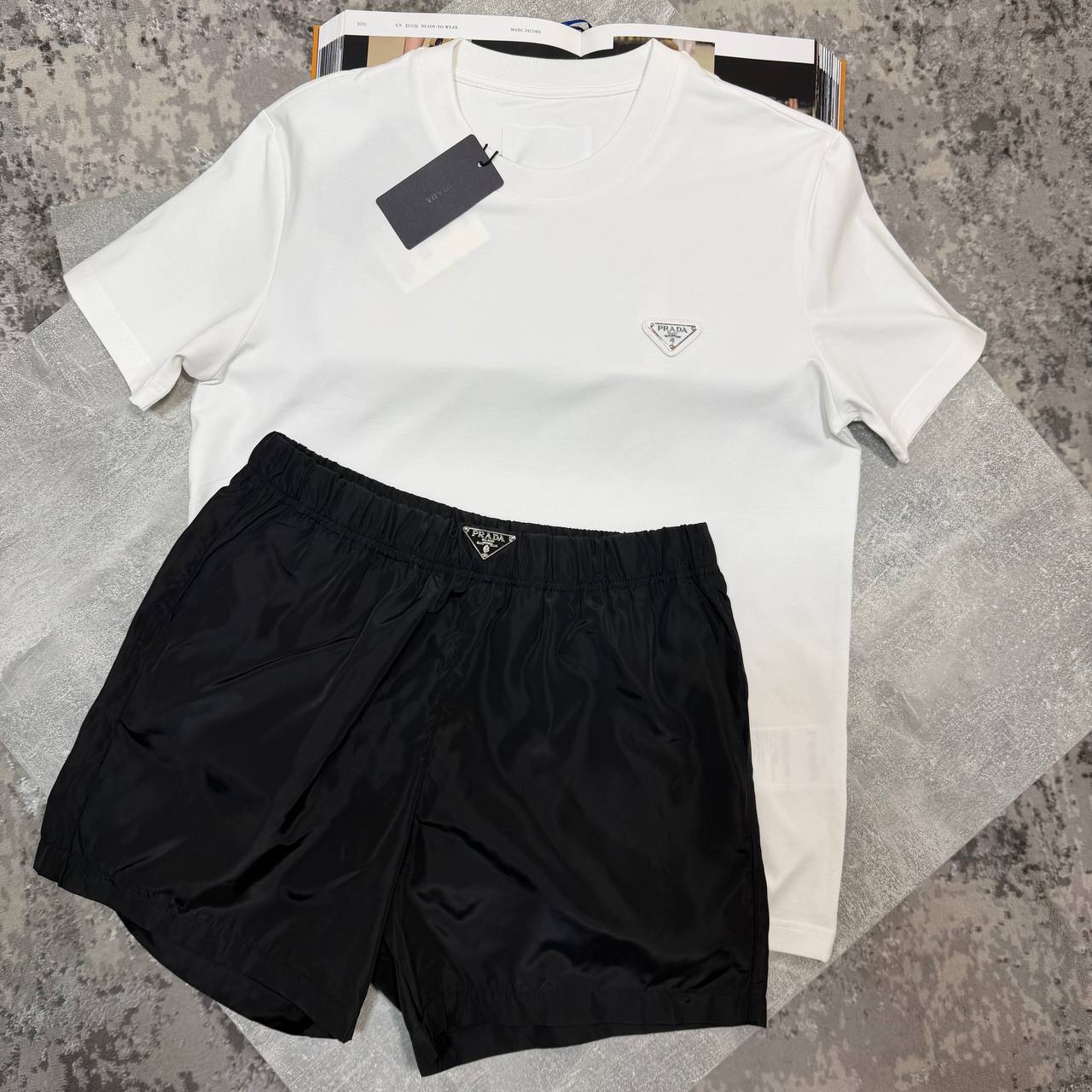 PDA SWIM SHORTS - BLACK