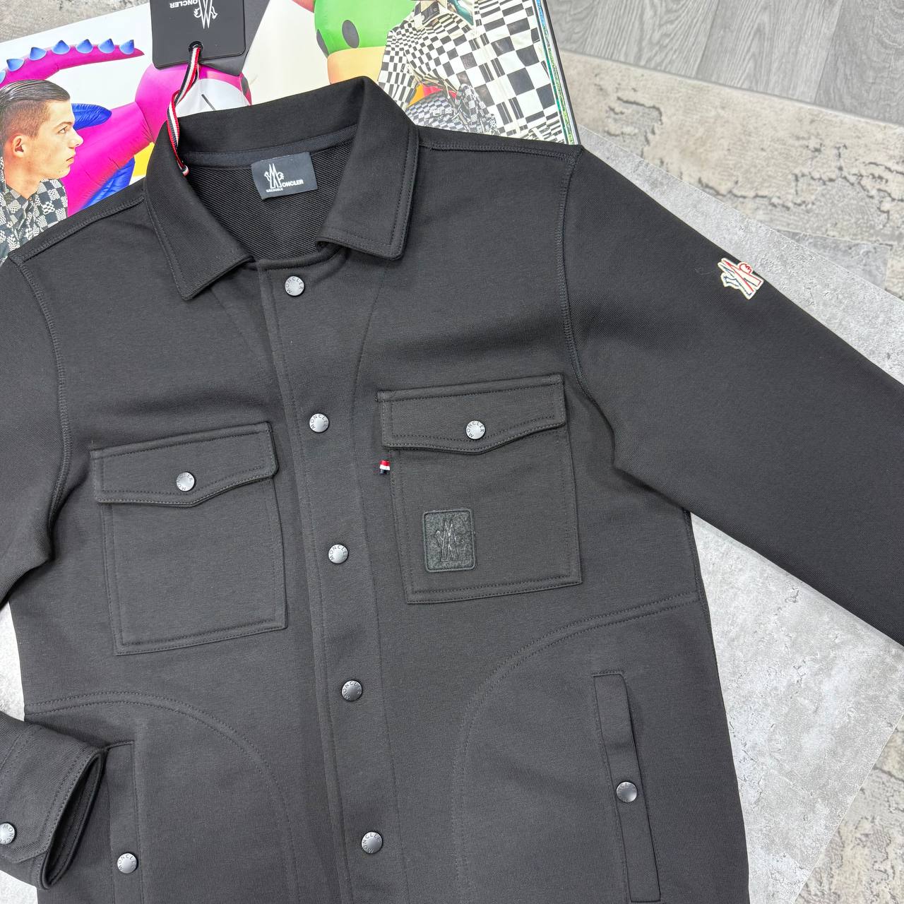 MNCLR GRENOBLE OVERSHIRT - BLACK