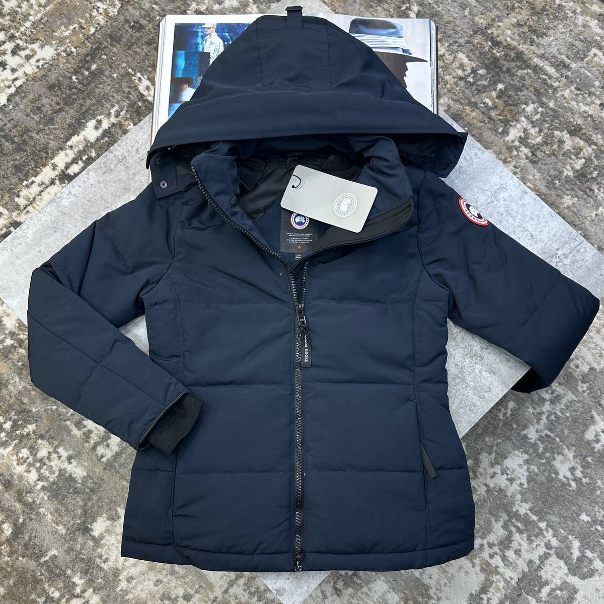 CG WOMEN CHELSEA PARKA - NAVY