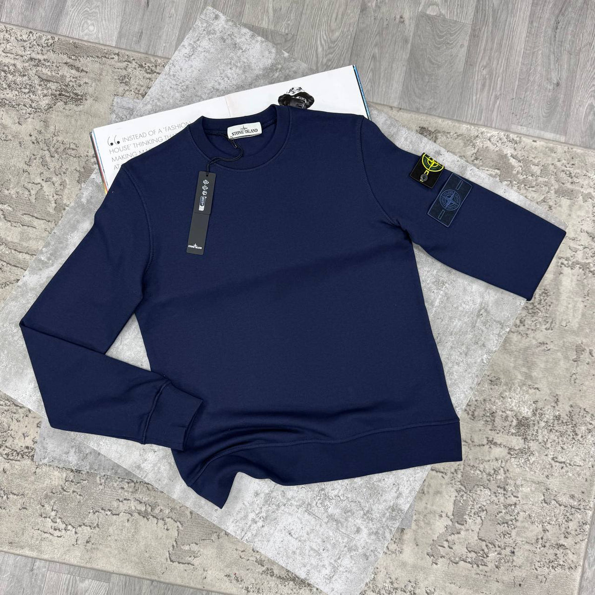 SI CREWNECK JUMPER - NAVY