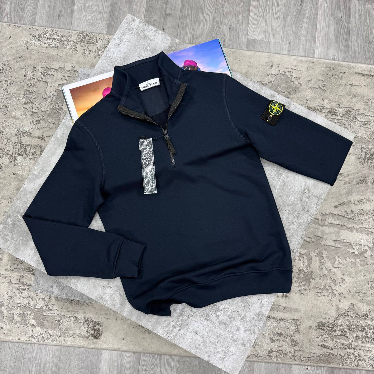 SI HALF ZIP JUMPER - NAVY