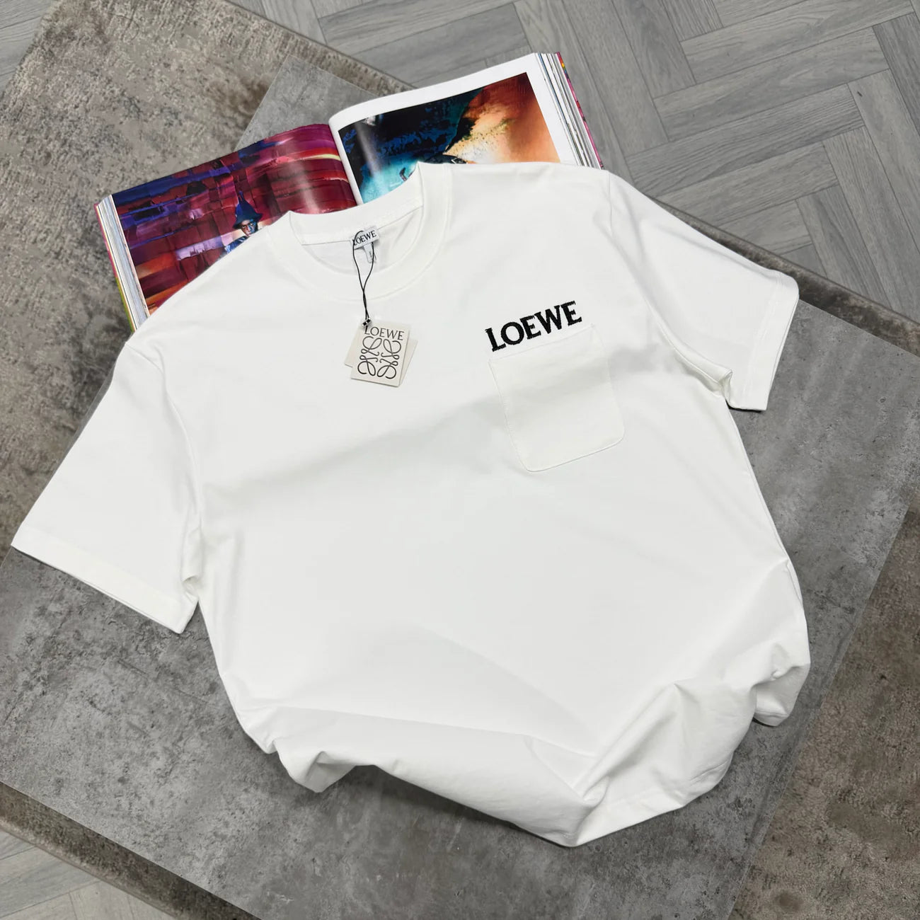LWE POCKET TSHIRT - WHITE