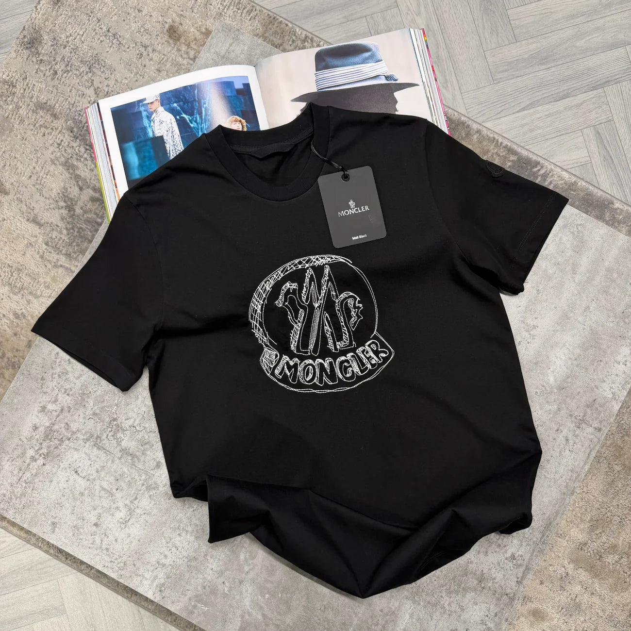 MNCLR SKETCH TSHIRT - BLACK