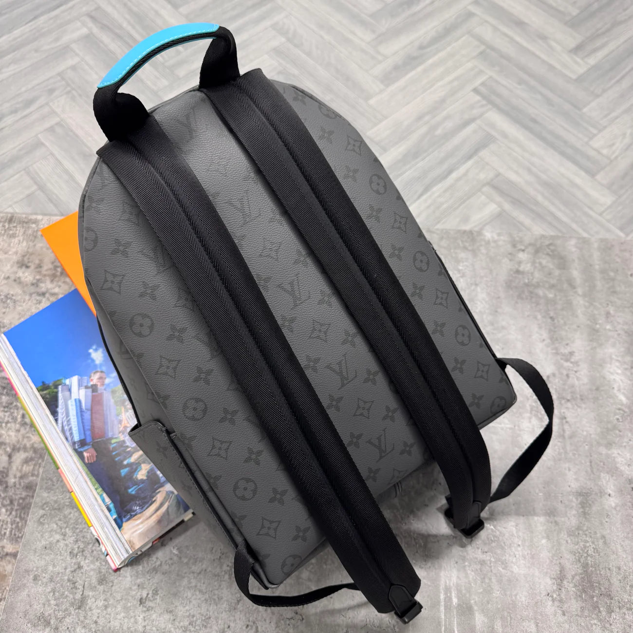 (PRE ORDER) LVE BACKPACK - GREY / AQUA