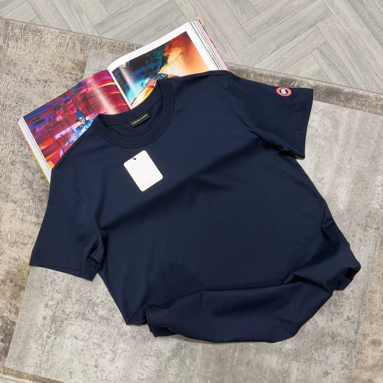 CG LOGO TSHIRT - NAVY