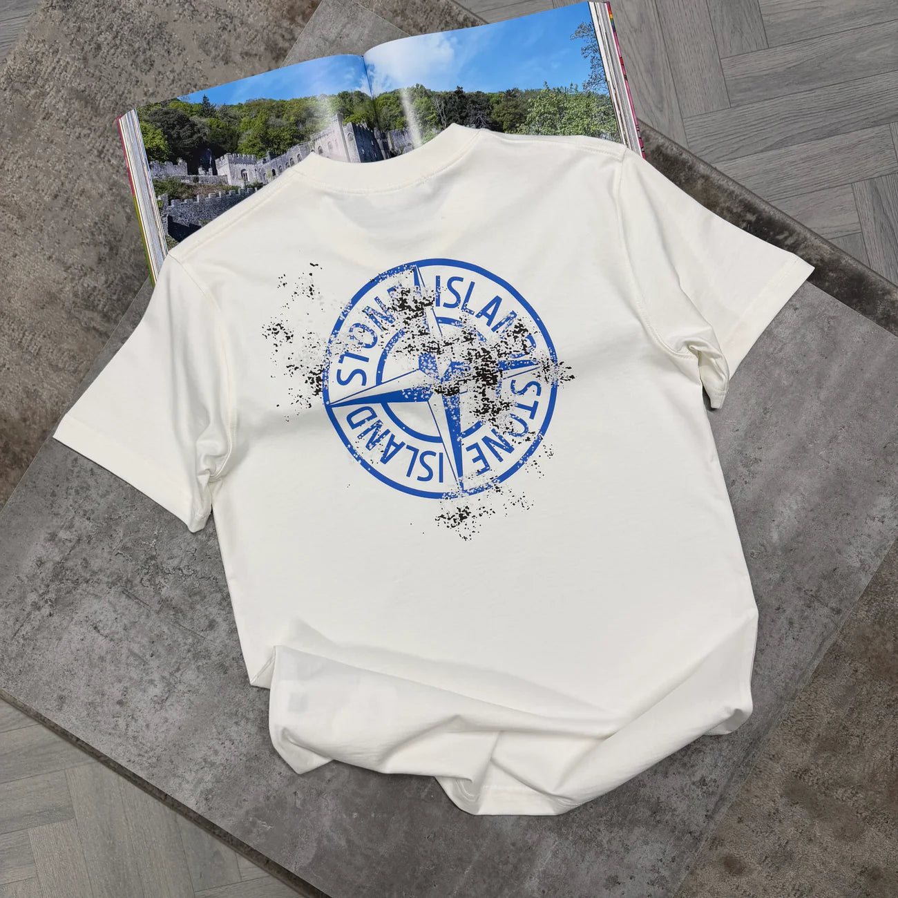 SI COMPASS TSHIRT - WHITE