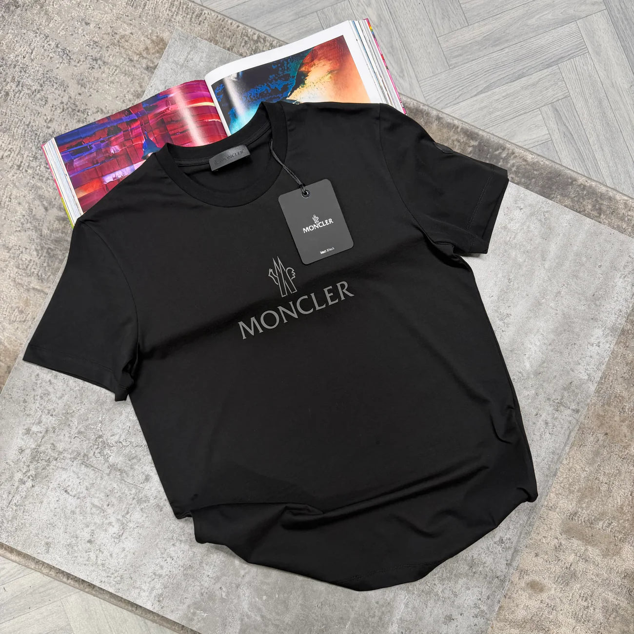 MNCLR REFLECTIVE TSHIRT - BLACK
