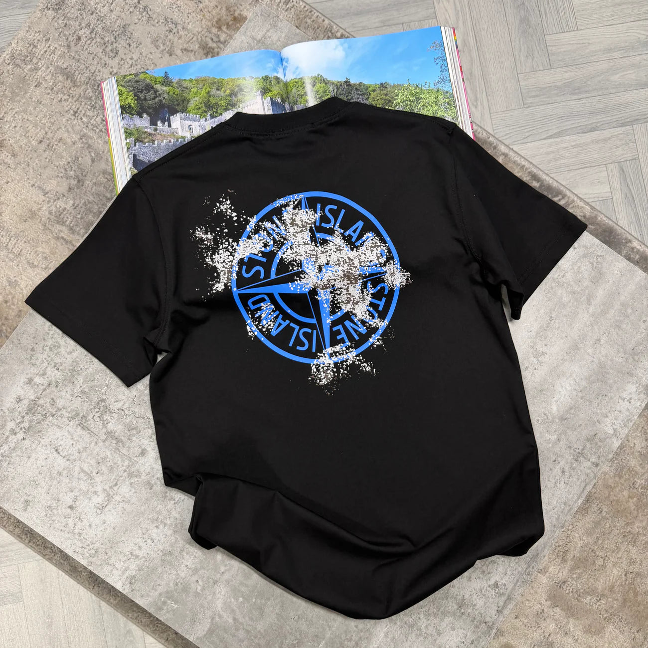 SI COMPASS T SHIRT - BLACK