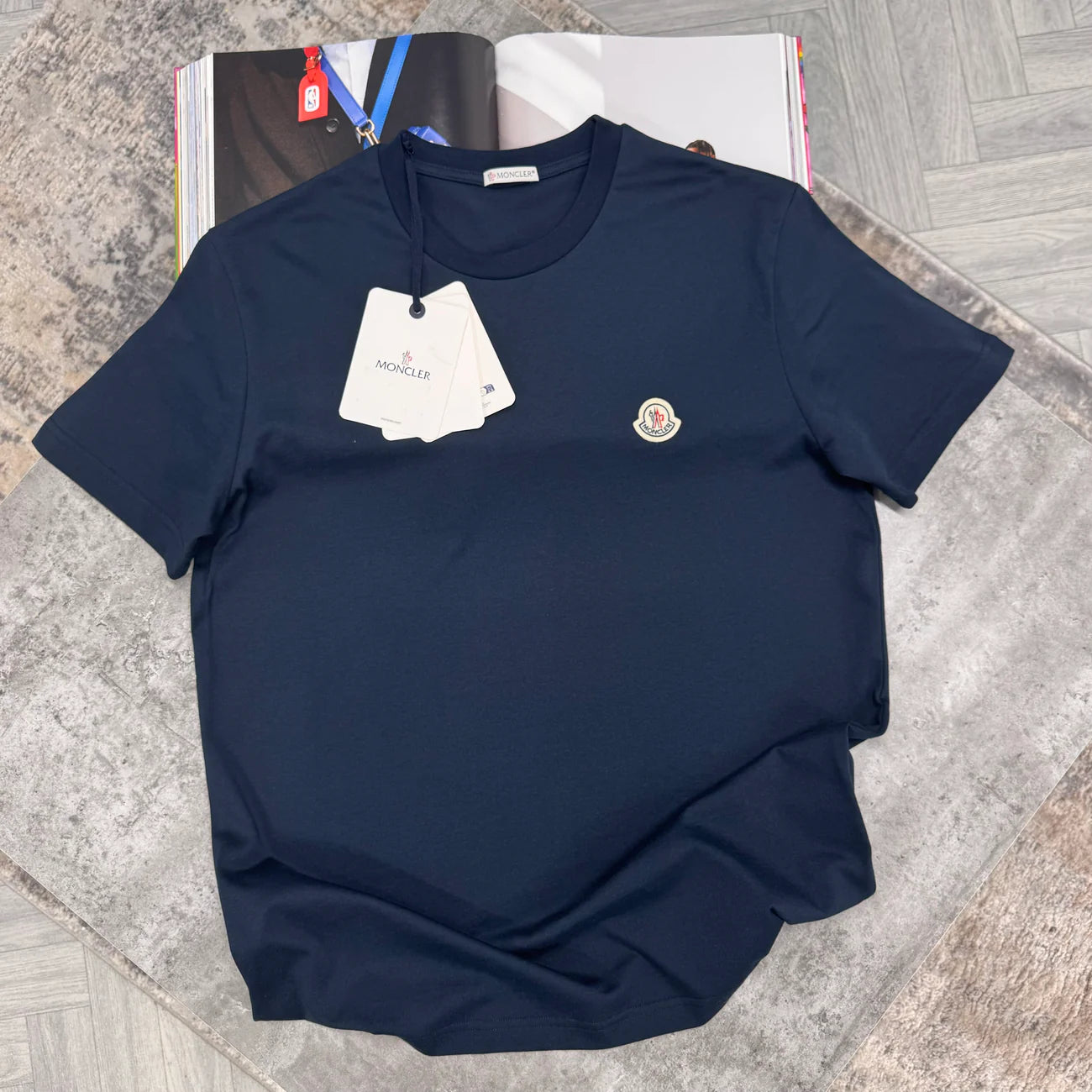 MNCLR LOGO TSHIRT - NAVY