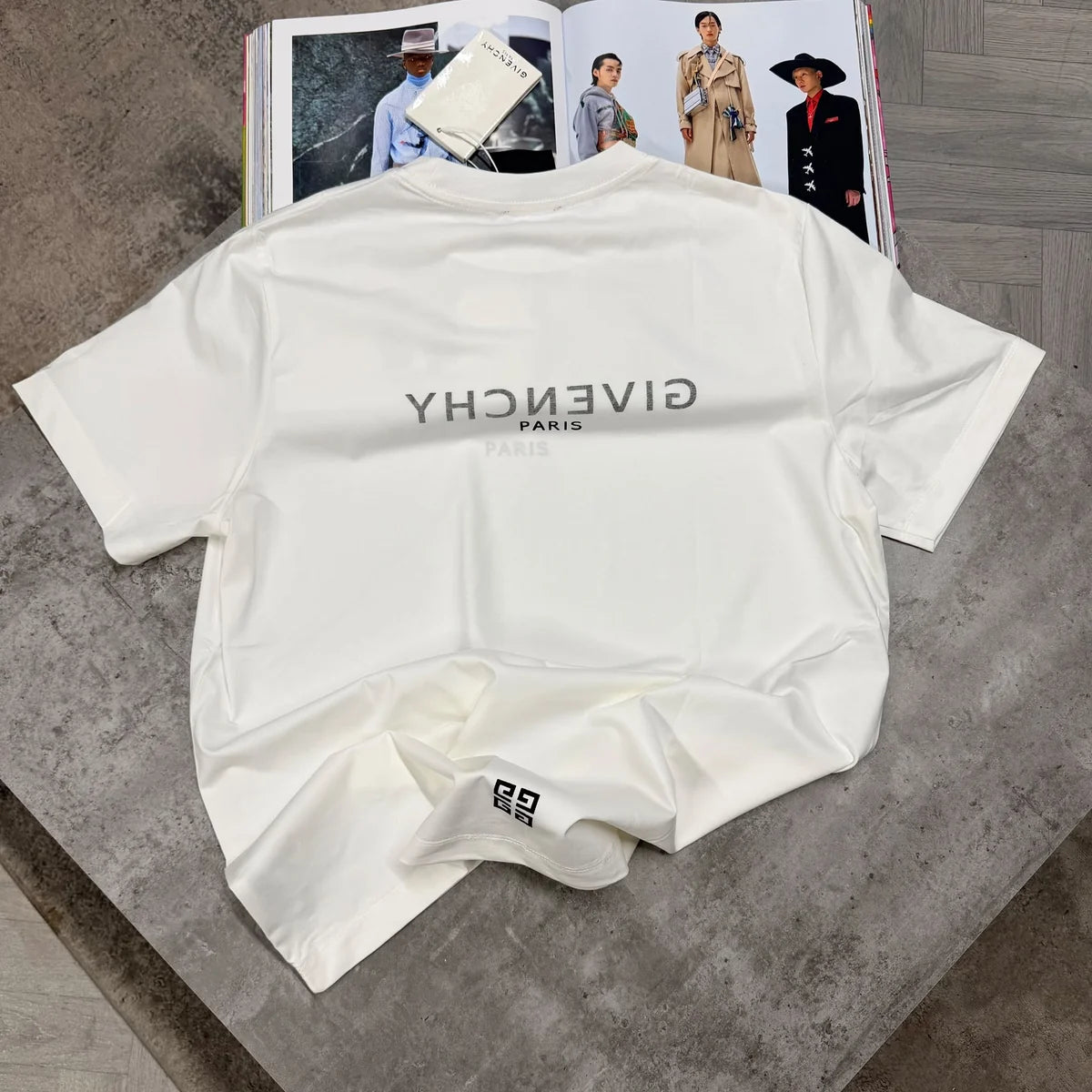 GVY PARIS T SHIRT - WHITE