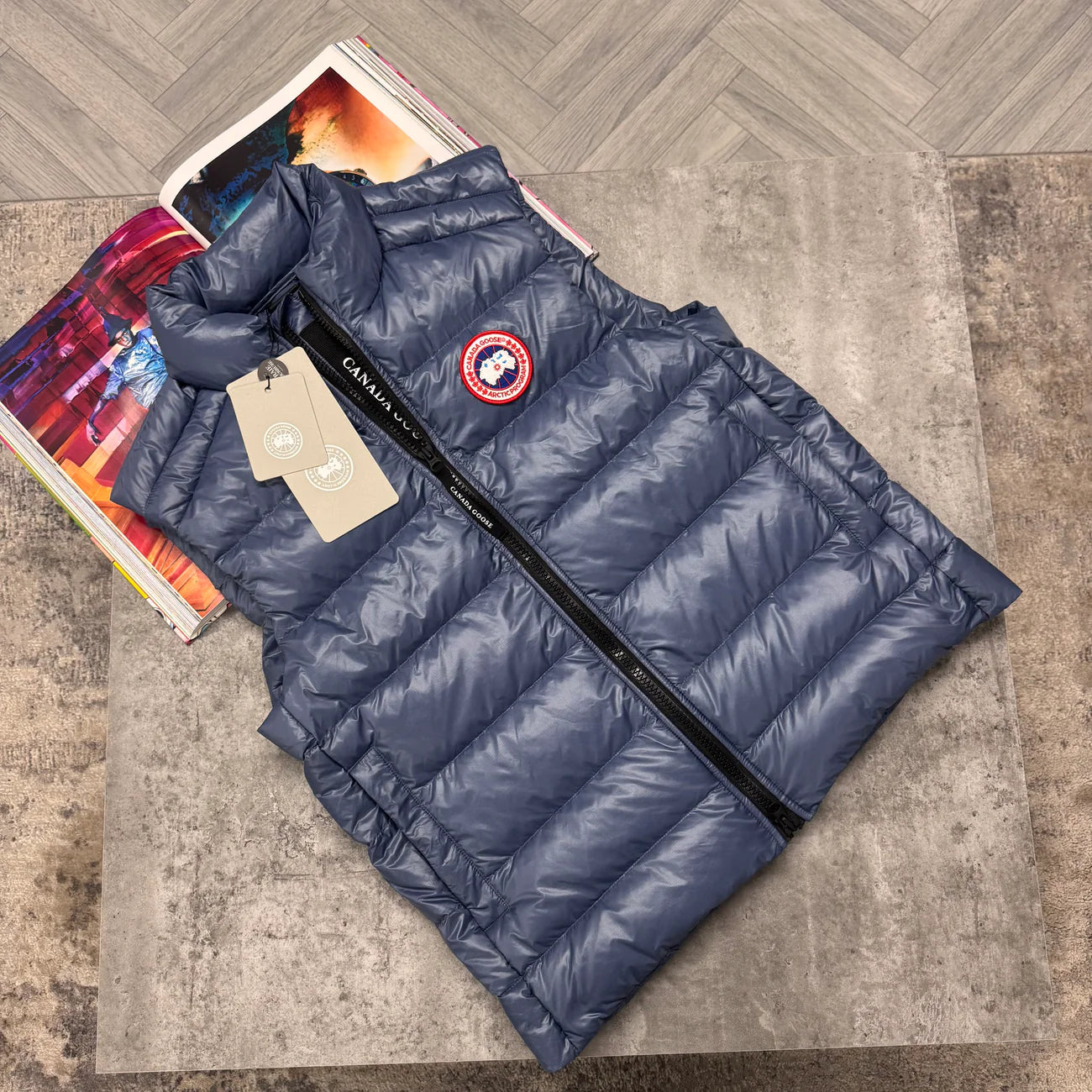 CG CROFTON GILET - THUNDER BLUE