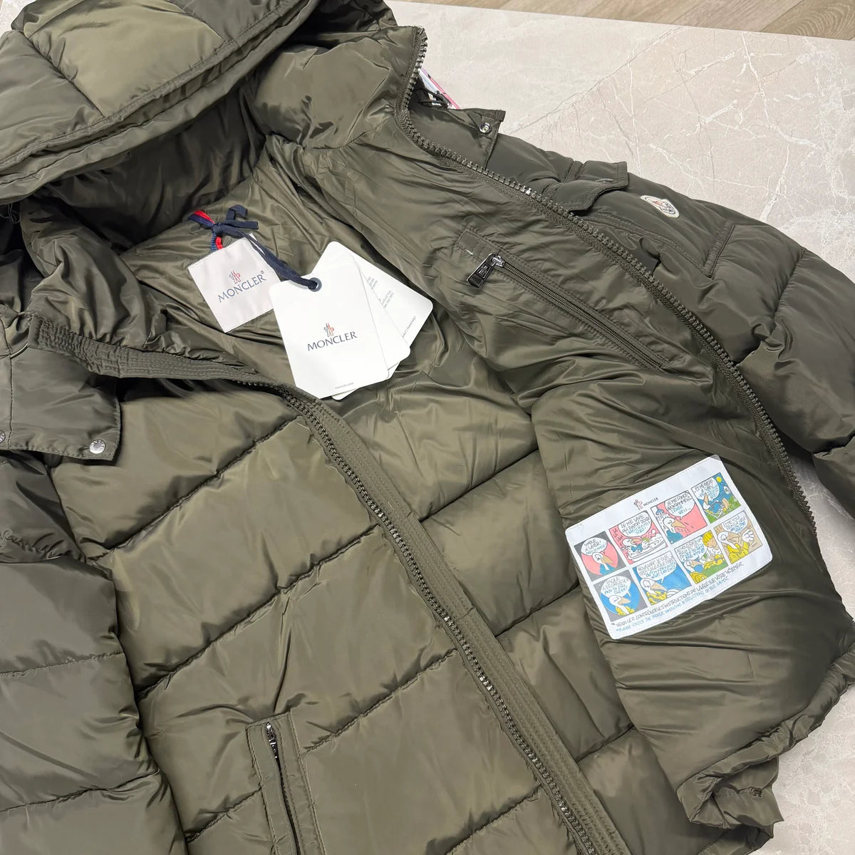 MNCLR MATTE MAYA COAT - KHAKI