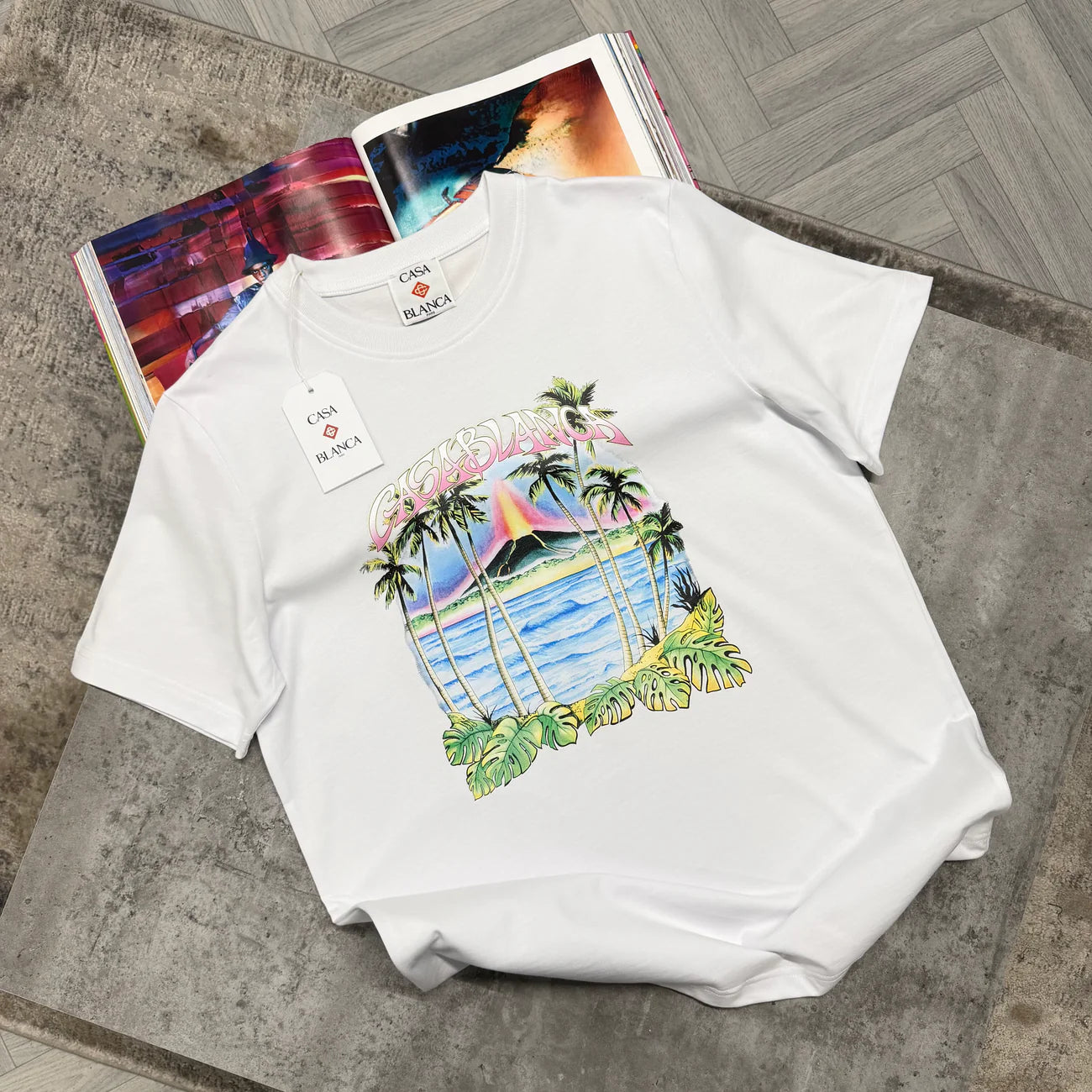 CB VOLCANO TSHIRT - WHITE
