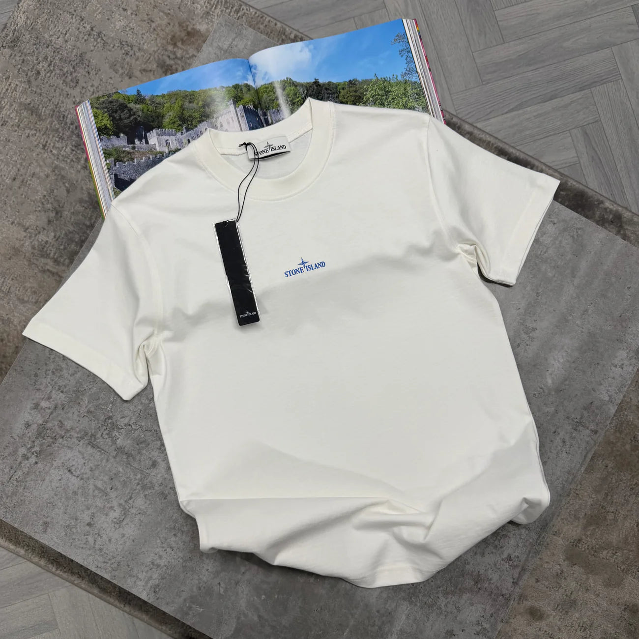 SI COMPASS TSHIRT - WHITE