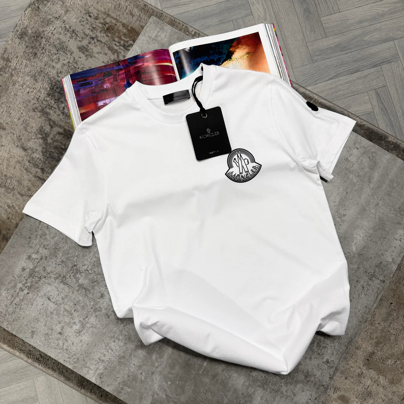 MNCLR COTTON TSHIRT - WHITE