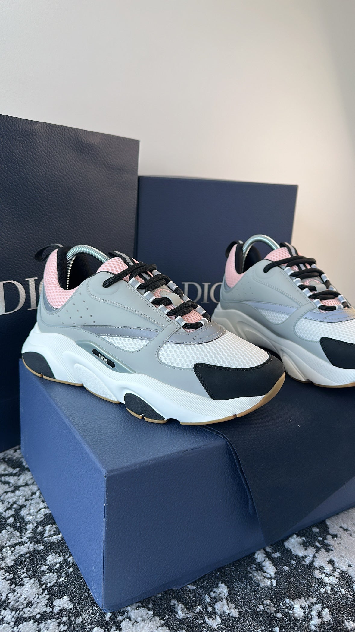 CD B22 SNEAKERS - PINK/GREY/WHITE
