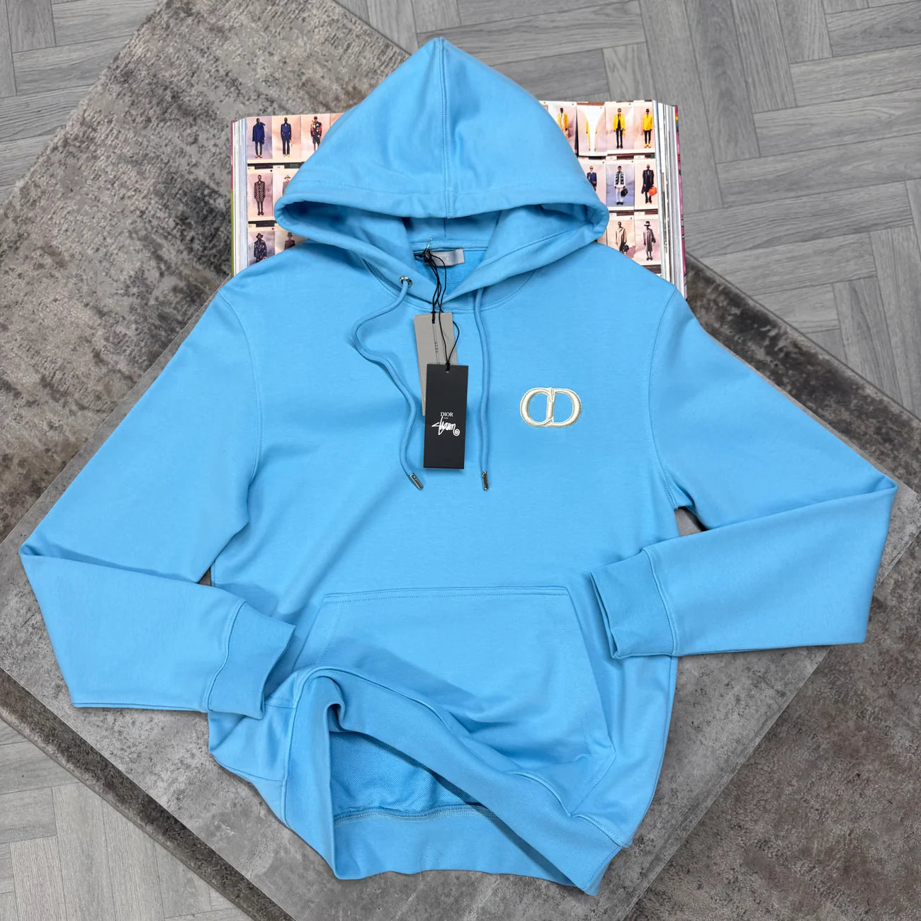 CD HOODIE - BLUE