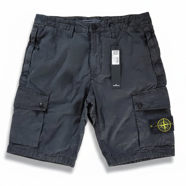SI OLD CARGO SHORTS - BLACK