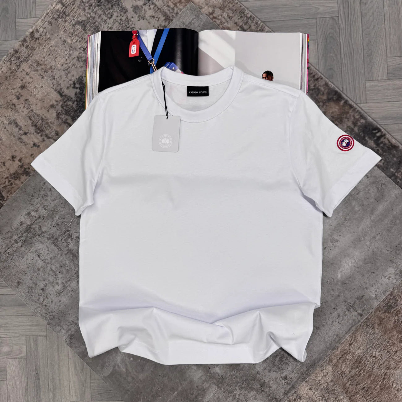 CG LOGO TSHIRT - WHITE