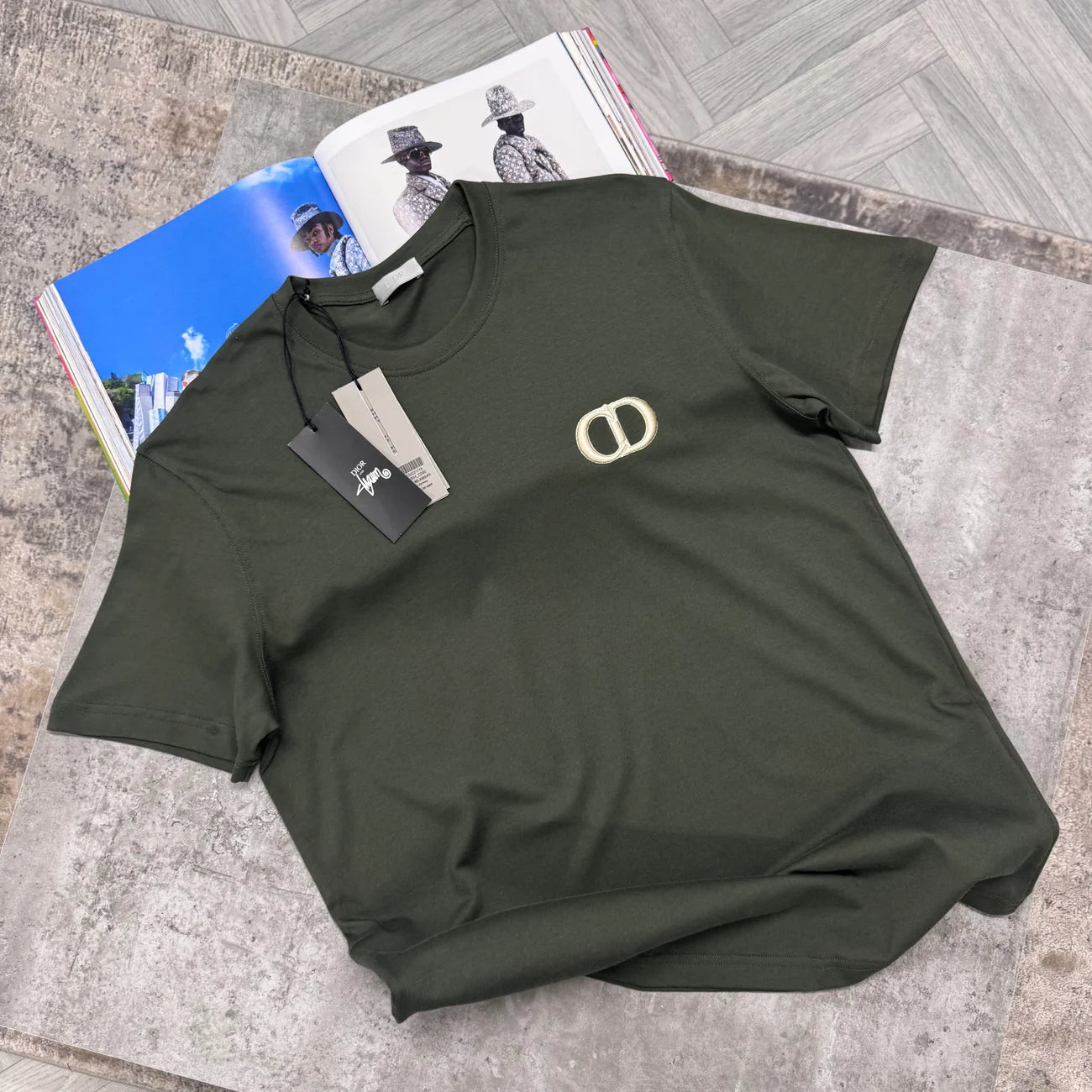 CD TSHIRT - KHAKI