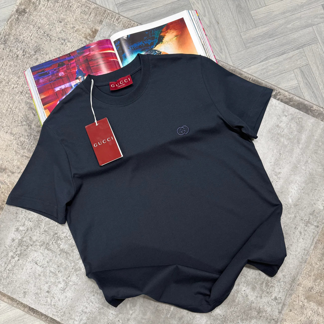 GCI SMALL LOGO TSHIRT - NAVY