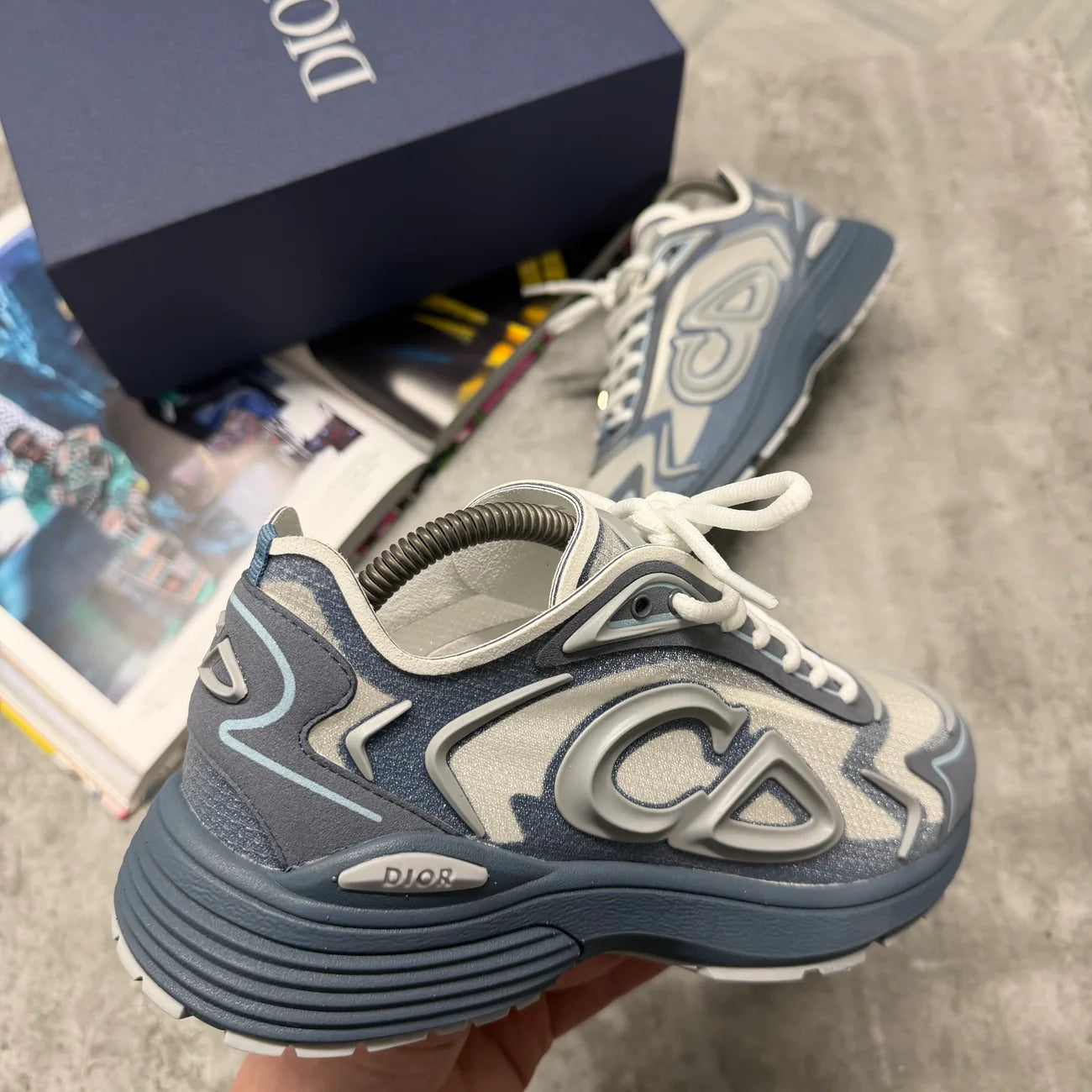 CD B30 TRAINER - BLUE FROST