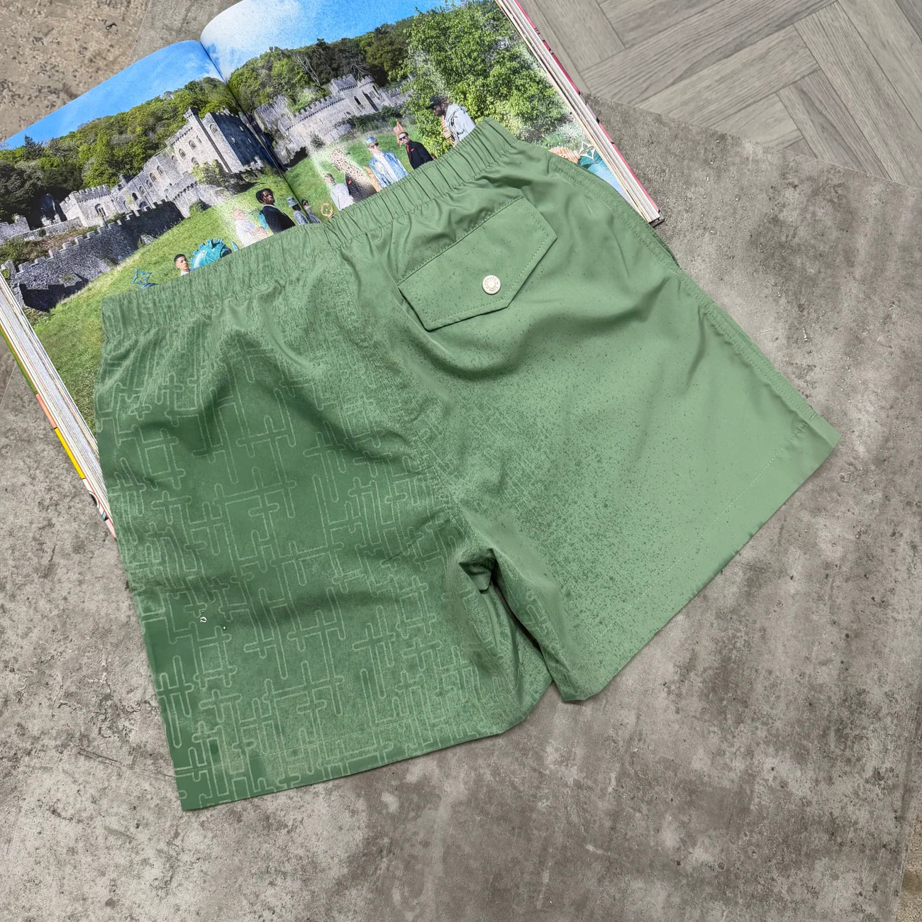 H SWIM SHORTS - GREEN