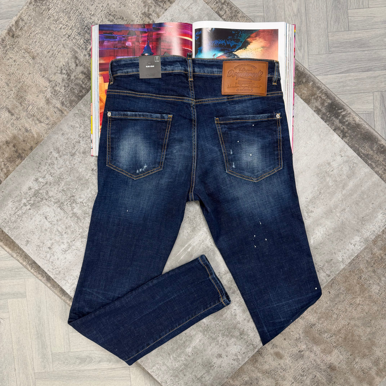 DSQ JEANS - BLUE