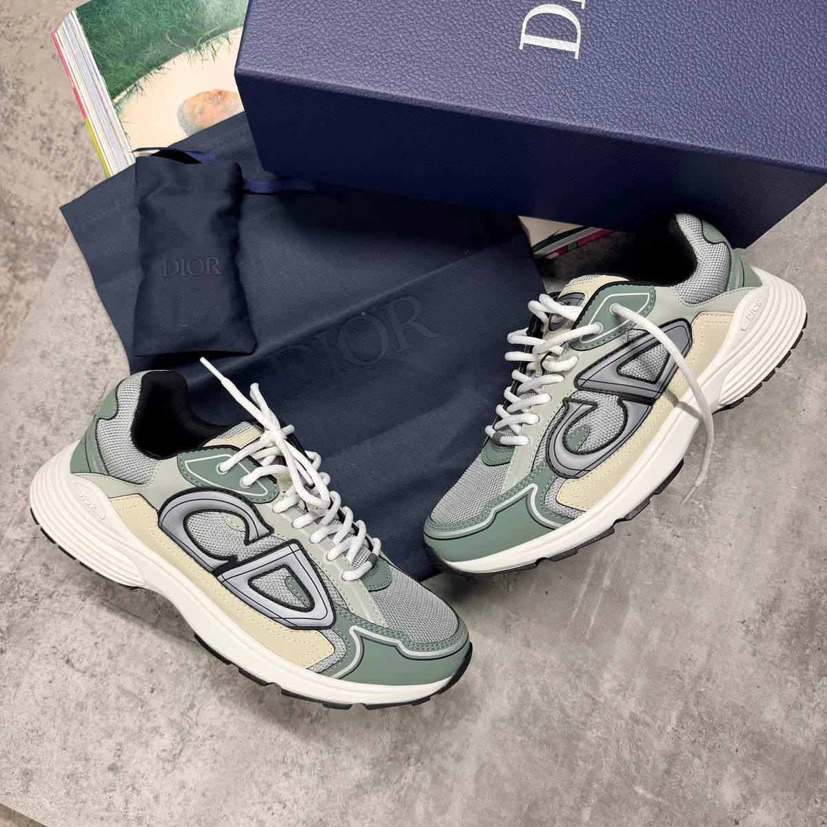 B30 TRAINER - CEDAR GREEN / BEIGE
